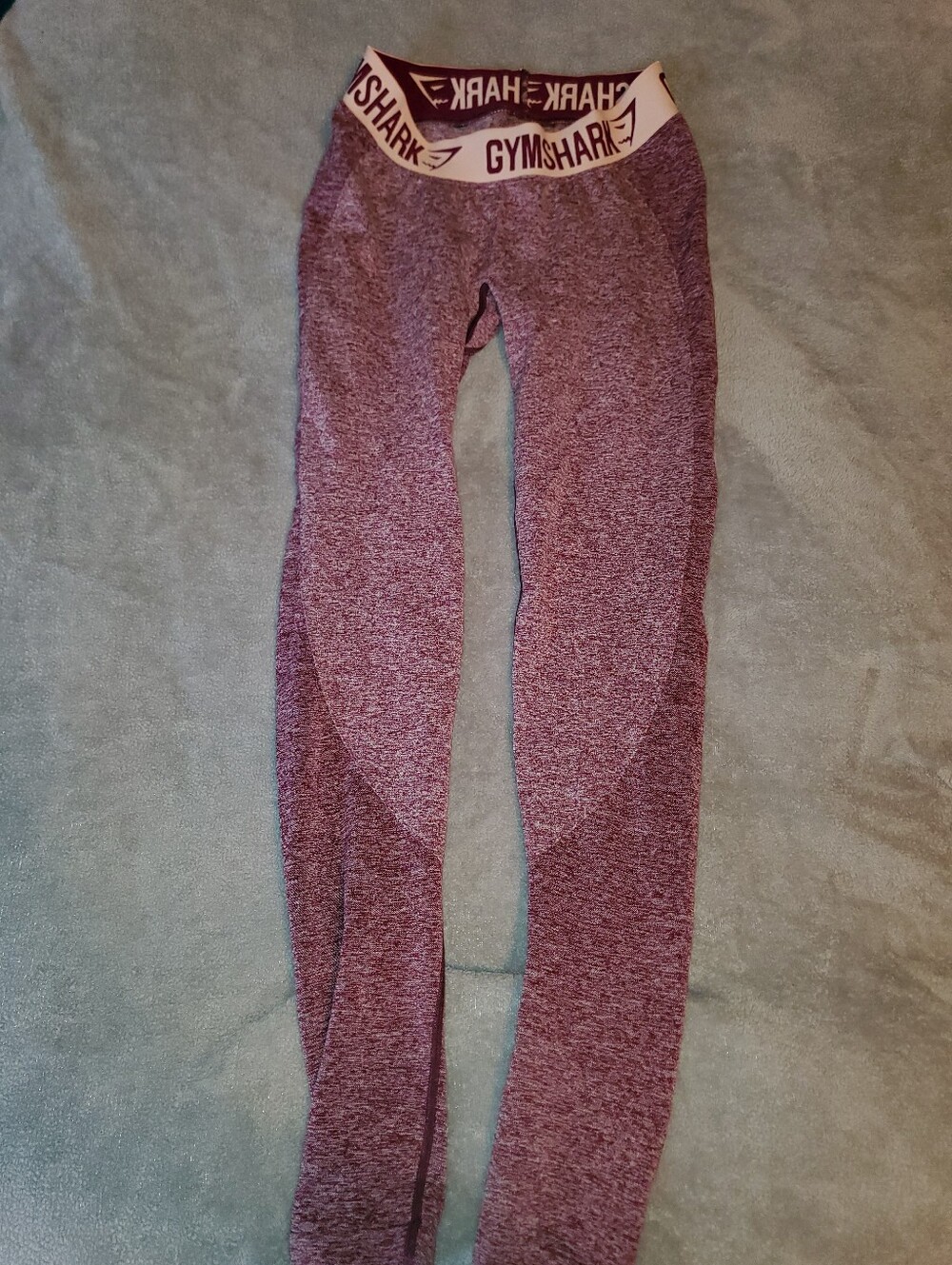 Gymshark Burgundy Seamless High-Rise Leggings